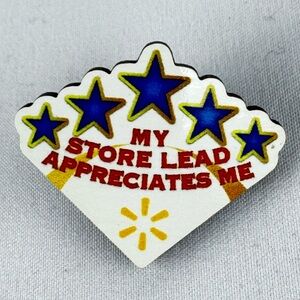 NWT Walmart Official Employee Pin